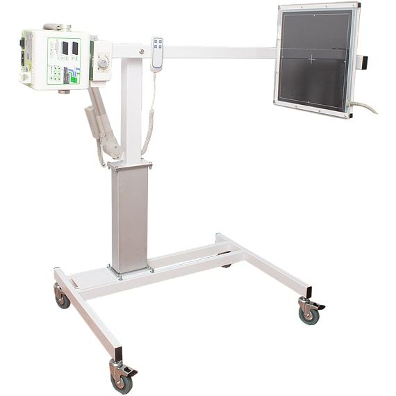 Палатный рентгеновский аппарат Ecotron EPX-F3200 с подъемно-поворотным штативом